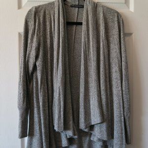 Light Gray Loose Cardigan Sweater